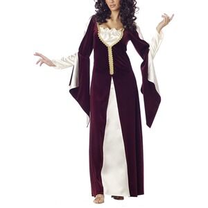 Renaissance Gown Costume Adult Medium California Costume‎ Regal Princess Dress